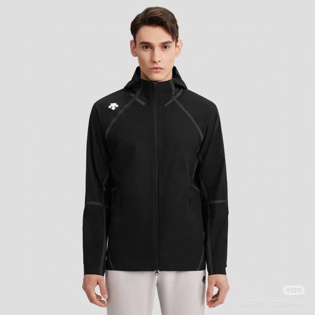 Seamless laminated sunscreen thin jacket Peng Yuyan Descente Training Series Des
