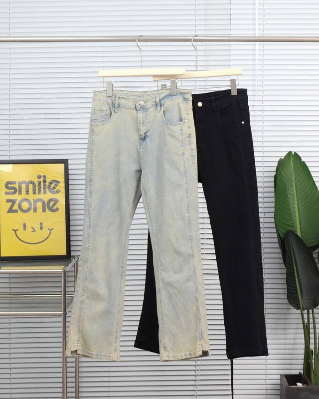 Retro luxury! High-end quality! Gucci 2025 spring new retro washed jeans Gucci s