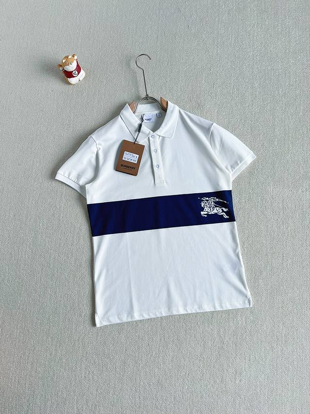 Order No. 06232, Burberry 25Ss Classic Warhorse Tie-Dye Logo Short Sleeve Polo S