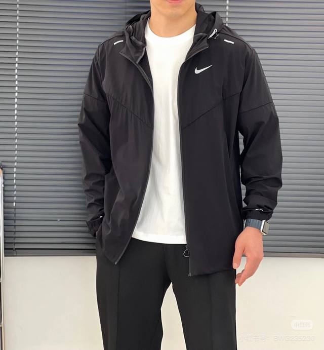New arrival High version Nike's new classic 3M reflective splicing hooded skin j