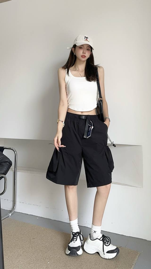 New arrival Mlb | Ny Yankees 25Fw Outdoor large pocket work shorts functional sh