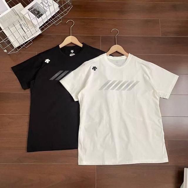 for Descente Running outdoor sports moisture wicking quick-drying short-sleeved