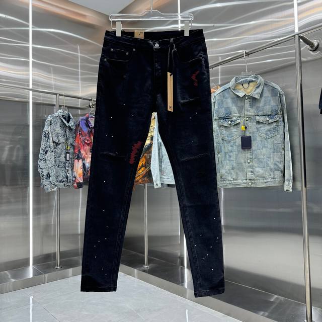 Ksubi Australian ripped graffiti craft street trend slim fit skinny stretch jean