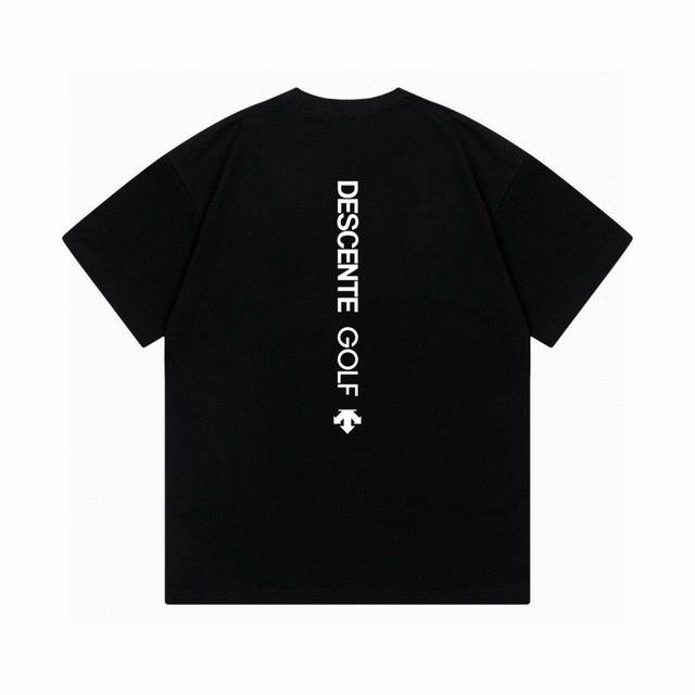 Descente 2025 new style 3D embossed logo on the front and printed letters on the