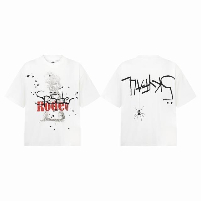 Tr03 Travis Scott Fw24Xrodeoxs Der foam printing three-party joint retro short-s