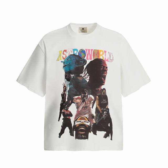 Tr32 Travis Scott Scott co-branded Utopia Tour Utopia Tour horror portrait digit