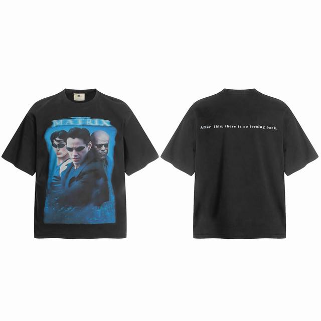 Vt9249 Saint Michael "The Matrix" punk style portrait digital direct printing re