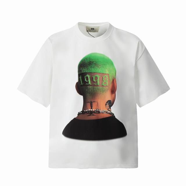 Vt9234 Frank Ocean rapper Big Face portrait print retro short-sleeved T-shirt sm