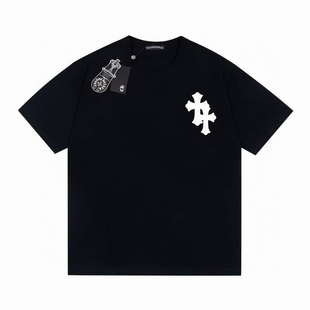 Style No. 6723 Chrome Hearts 2025Ss new spring and summer pure cotton 300g doubl