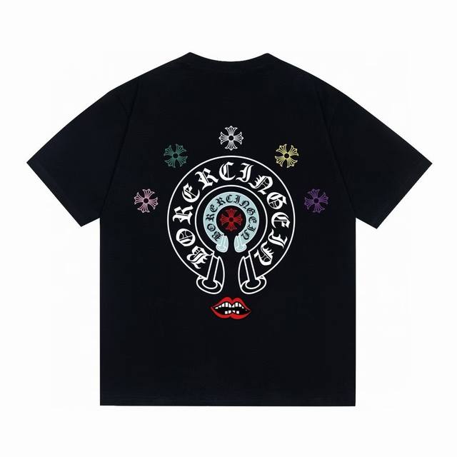 Style No. 6722 Chrome Hearts 2025Ss new spring and summer pure cotton 300g doubl
