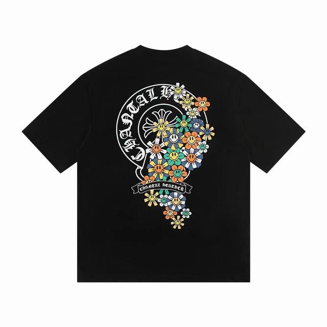 Style No. 6721 Chrome Hearts 2025Ss new spring and summer pure cotton 300g doubl