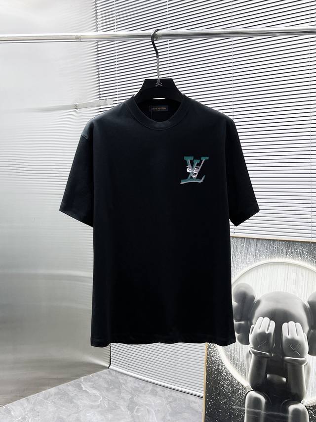 Louis Vuitton Lv new round neck short sleeve T-shirt half sleeve, high-end versi