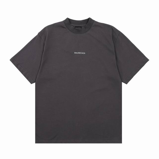 Balenciaga reflective lettering short-sleeved T-shirt Size: Xs-L