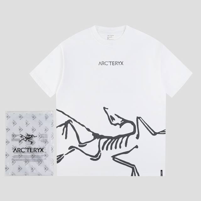 Arc'teryx Ayc Teryx model number 720-2 Fw short-sleeved T-shirt with bird letter