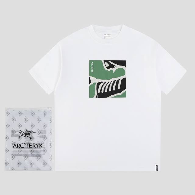 Arc'teryx Ayc Teryx model number F707-2 Fw short-sleeved T-shirt with bird lette