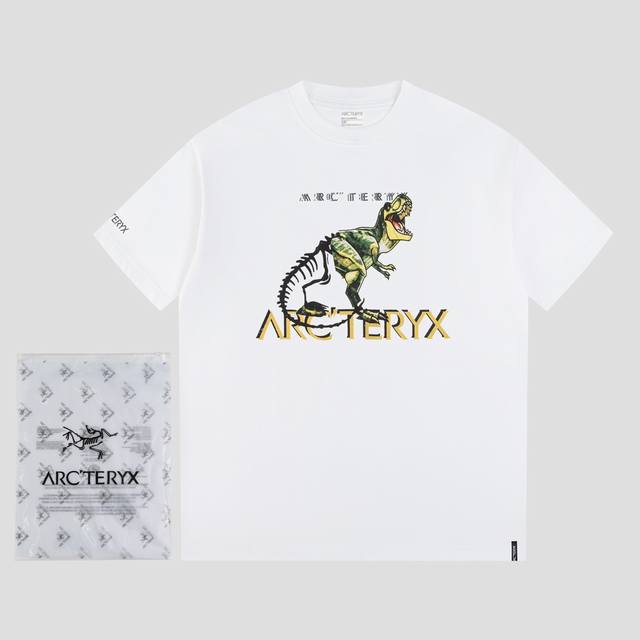 Ayc Teryx Arc'teryx model number 716-2 Fw short-sleeved T-shirt with bird letter