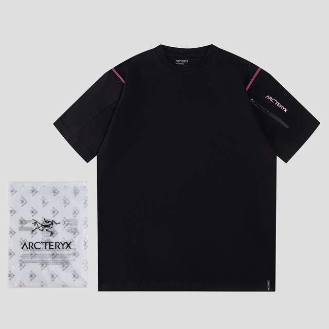 Arc'teryx Ayc Teryx Model No. F778-3 2025 High-quality zipper short-sleeved T-sh