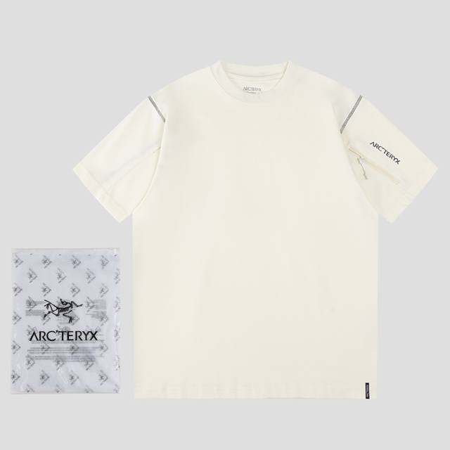 Arc'teryx Ayc Teryx Model No. F778-4 2025 High-quality zipper short-sleeved T-sh