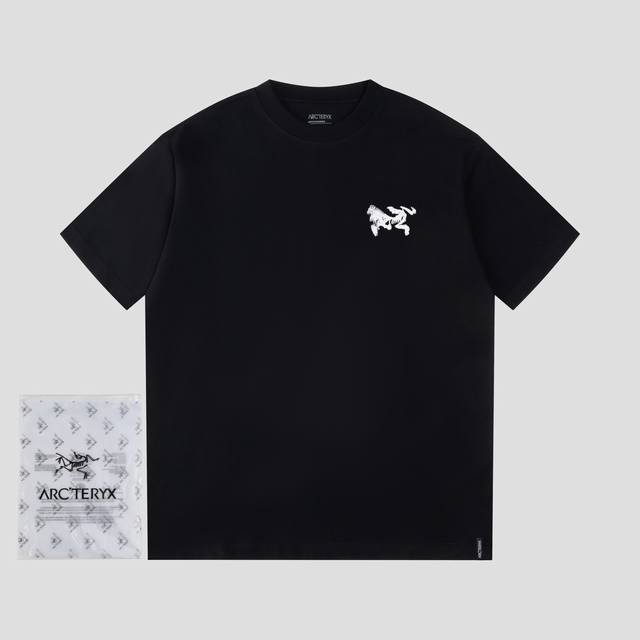 Arc'Tery Style 741-1 Short-sleeved T-shirt with a nine-square printed logo on th