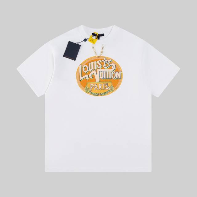High version The new 25Ss T-shirt from Lvjia is made of soft and breathable cott
