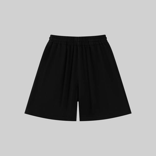 High version Burberry cotton check applique shorts Fabric selection: Lightweight
