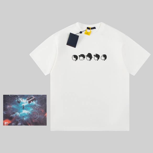 gift box high version Lu 25Ss show limited edition short-sleeved T-shirt with sm