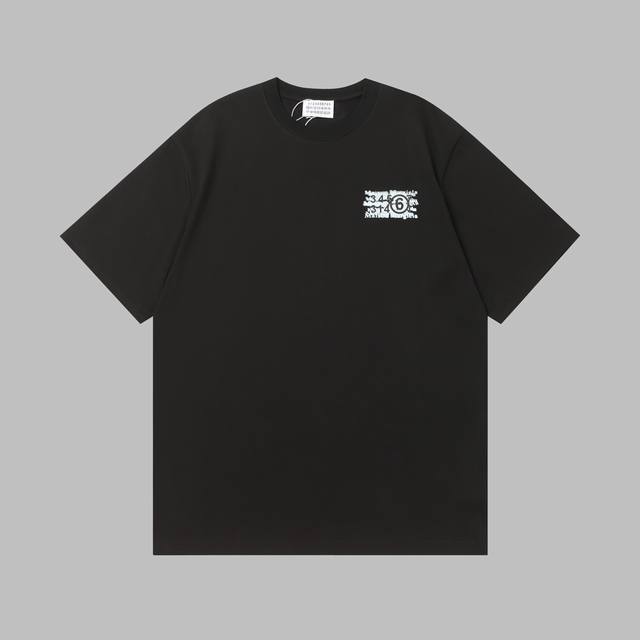 Brand Maison Margiela: Personalized digital printed short-sleeved T-shirt - Size