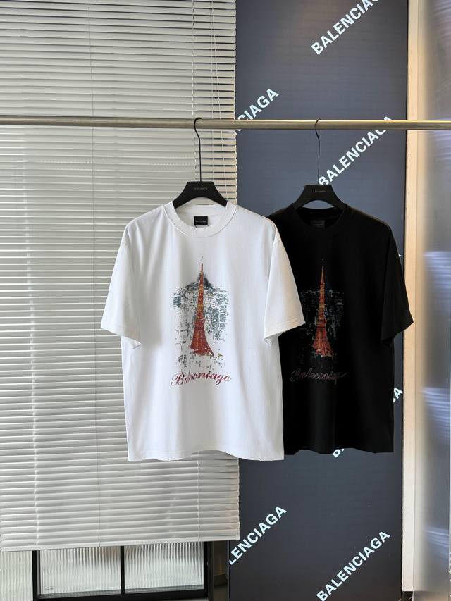 Balenciaga 2025 Ss Japan Tokyo Tower Limited Edition Front and Back Direct Print