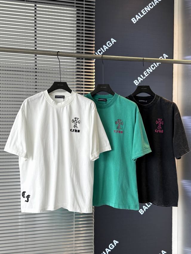 ceiling level Chrome Hearts 2025 cross patch embroidery summer new original coun