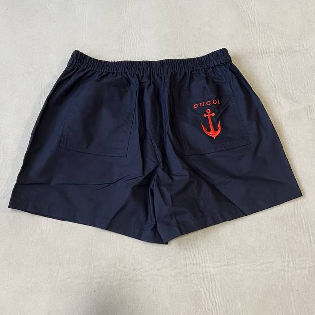 Gucci anchor cross shorts