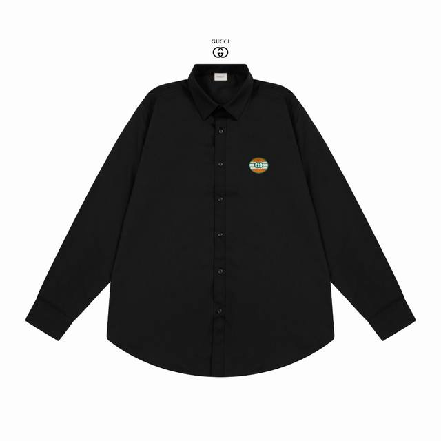 Gucci Gucci official website classic brand embroidered logo design long-sleeved