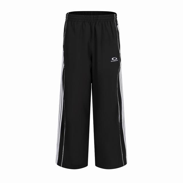 Exclusive supply of Blcg five-bar drawstring trousers Stretch polyester fabric m