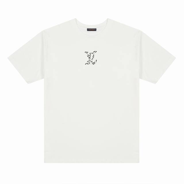 Louis Vuitton*Louis Vuitton Lv department's strongest employee short-sleeved T-s