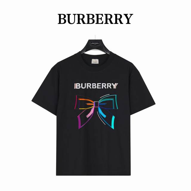 Burberry Colorful Bow Style: Bb13 Black 240g heavyweight small drop shoulder 100