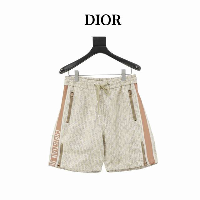 Dior Dior striped ribbon old flower shorts The original version was purchased. T