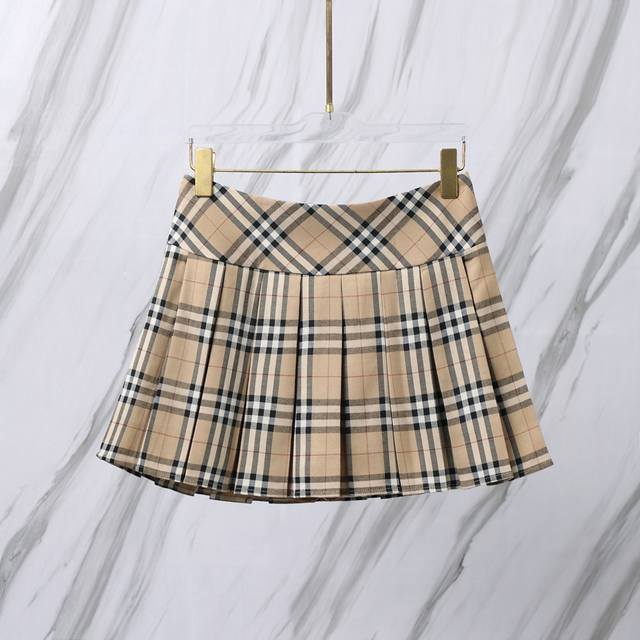 Item No.: D25 Bbr Classic check skirt Burberry classic check skirt Summer twill