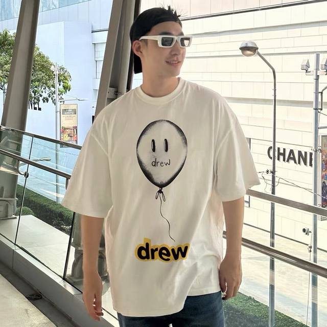 New brand new arrival Dw-23# Drew House smiley face pencil hand-drawn sketch bal