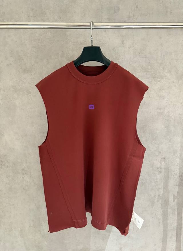 Strict quality control Gap American sleeveless round neck T-shirt 320g composite