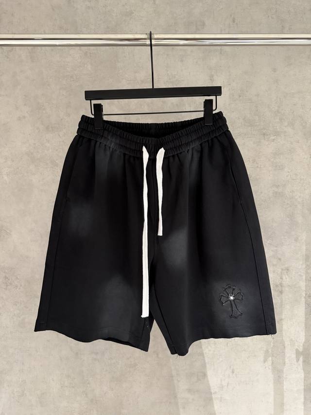 Strict quality control Ch Chrome Hearts shorts New summer loose version hits the