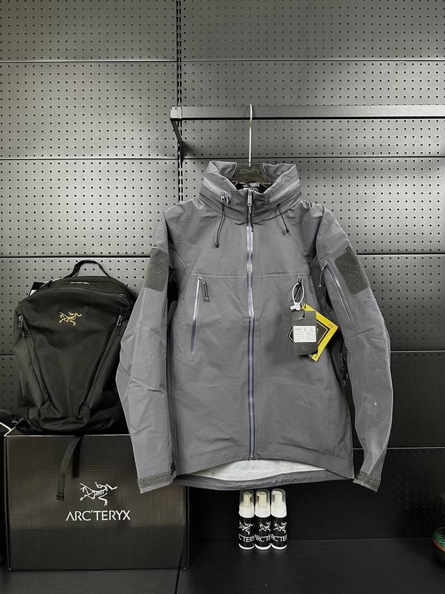 Model number: Dj1270 Arc'teryx Leaf Alpha Gen2 Jacket Hard Shell Counter Size Go