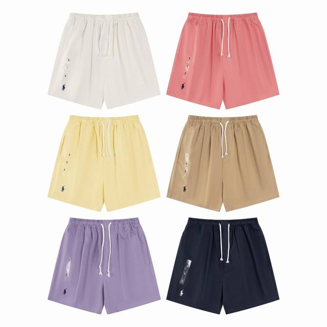 R74 Ralph Lauren six-color women's small-label warhorse basic casual shorts The
