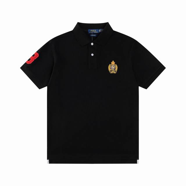 R71 Ralph Lauren Ralph Lauren Golden Horse Logo with Three Pony Logo Embroidery