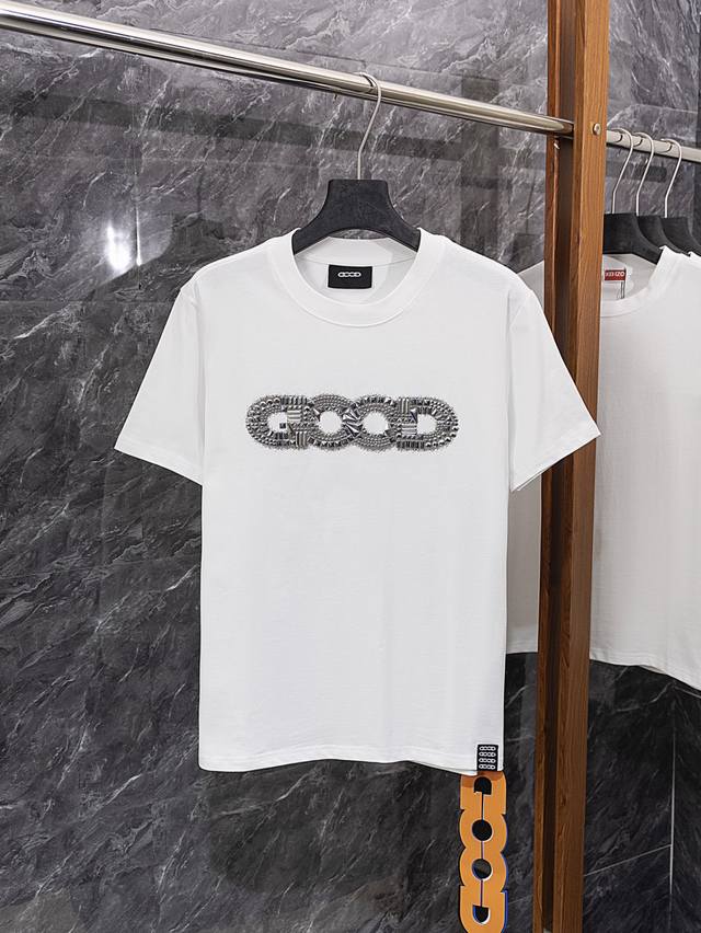 Style No. J77 Goodbrand2025Ss Fragment Metal Logo Light Luxury Fashion High-end