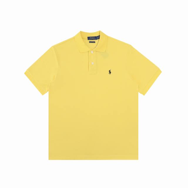 R30 Ralph Lauren Classic Basic Pony Embroidered Logopolo T-shirt Short Sleeve Si
