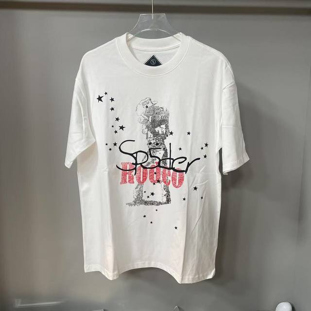 T Travis Scott joint Sp20 foam short sleeve P60 G double yarn combed cotton S-Xl
