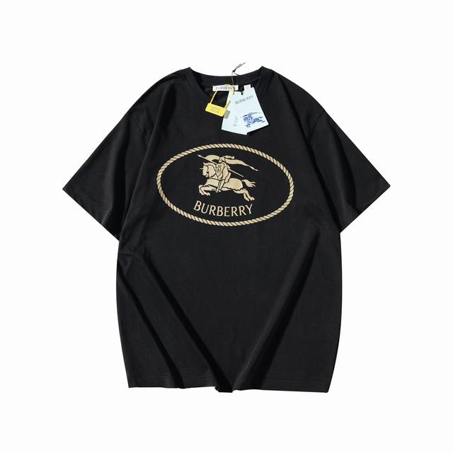 Bbr The 2025 new foamed warhorse print short-sleeved T-shirt is made of lightwei