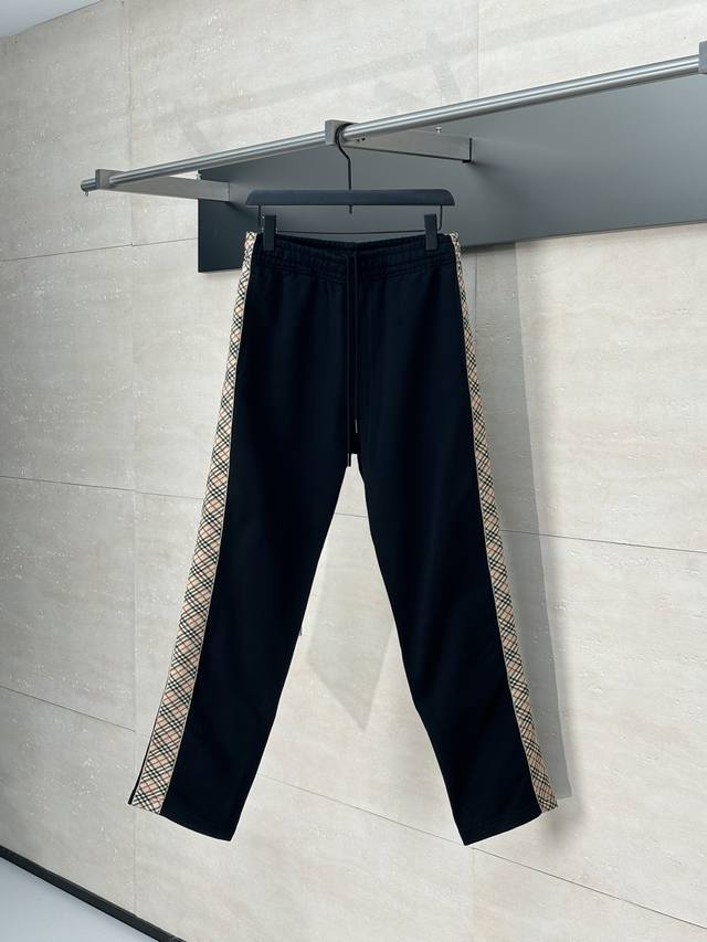 Burberry* Burberry 25Fw early autumn new knitted terry trousers Casual simple de
