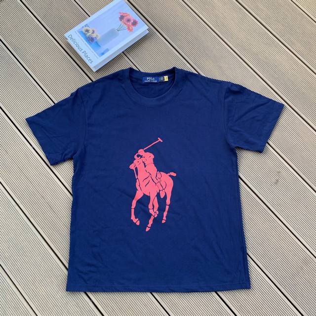 Style number: L09 Ralph Lauren 2025 summer new color pure cotton 240g Malaysian