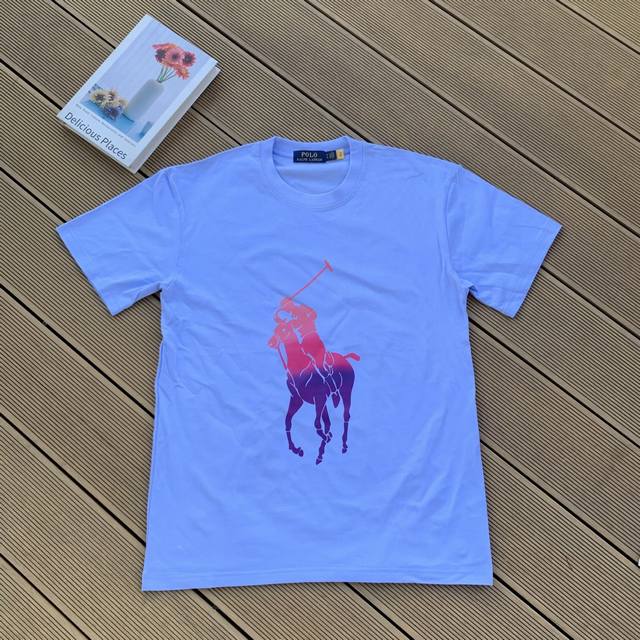 Style number: L07 Ralph Lauren 2025 summer new color pure cotton 240g Malaysian