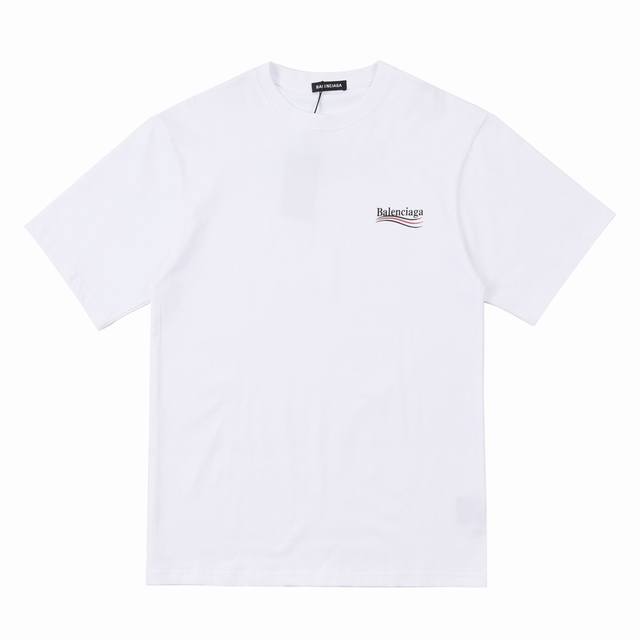 Balenciaga Coke Wave Print Short Sleeve Size: Xs-L